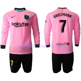 Maillot de Foot FC Barcelone Antoine Griezmann 7 Troisième 2020-21 Manches Longues - Enfant